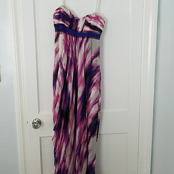 BCBG Dresses & Skirts - BCBGMAXAZRIA Pink and Purple dress